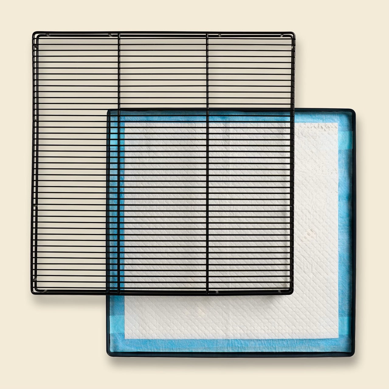 Little Wolves Potty Tray 22" x 22"